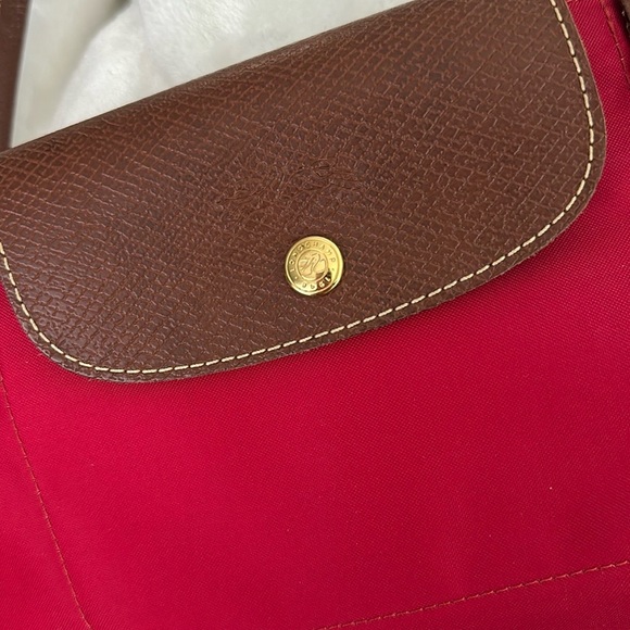 Longchamp red tote bag - Picture 3 of 7